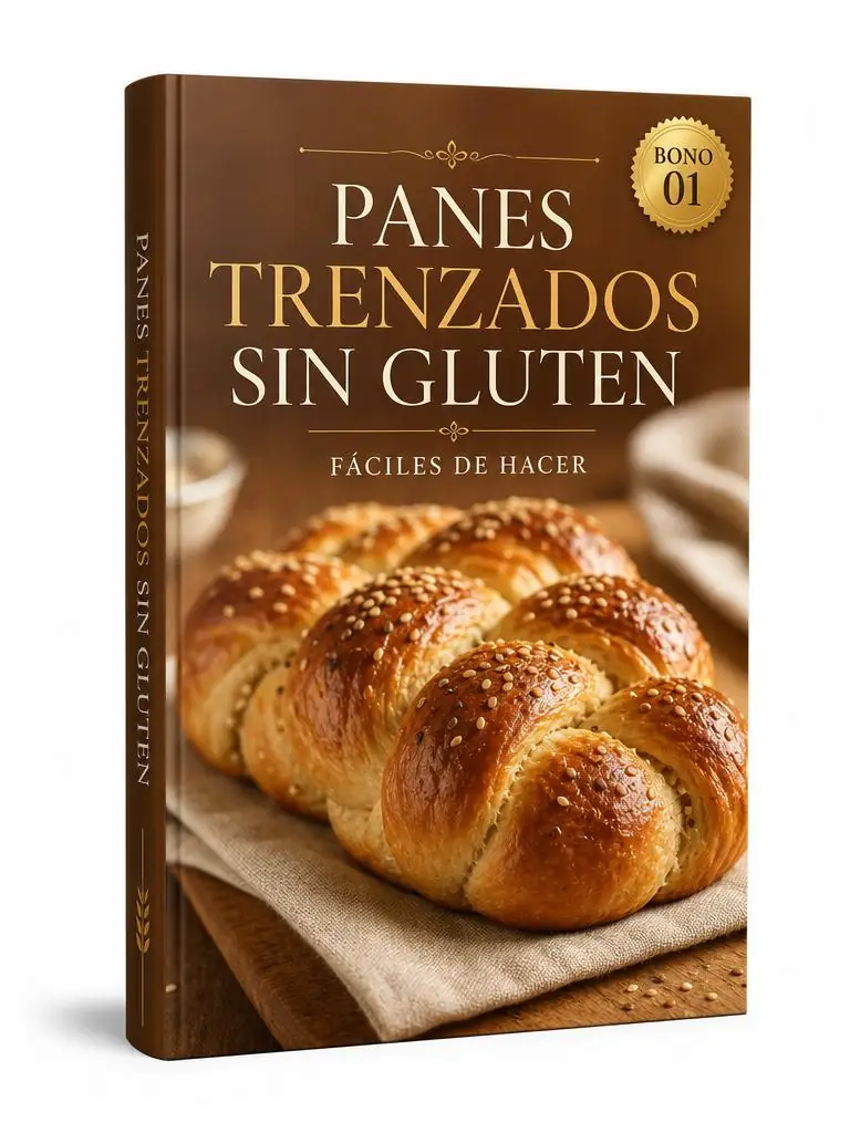 Panes Trenzados Sin Gluten